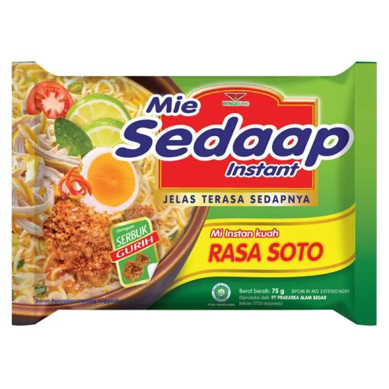 SEDAAP MIE SOTO 75GR